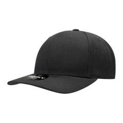 Decky 1015 6-Panel Mid Profile Structured Polyester Snapback Cap