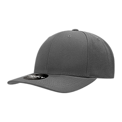 Decky 1015 6-Panel Mid Profile Structured Polyester Snapback Cap
