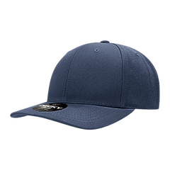 Decky 1015 6-Panel Mid Profile Structured Polyester Snapback Cap