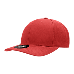 Decky 1015 6-Panel Mid Profile Structured Polyester Snapback Cap
