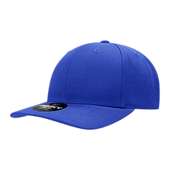 Decky 1015 6-Panel Mid Profile Structured Polyester Snapback Cap