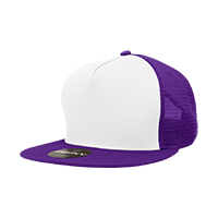 Decky 1040 5-Panel High Profile Structured Cotton Blend Trucker Hat