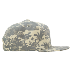 DECKY 1047 6-Panel High Profile Structured Camo Snapback Hat