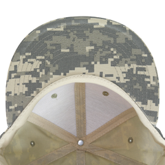 DECKY 1047 6-Panel High Profile Structured Camo Snapback Hat