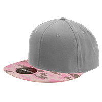 DECKY 1047 6-Panel High Profile Structured Camo Snapback Hat