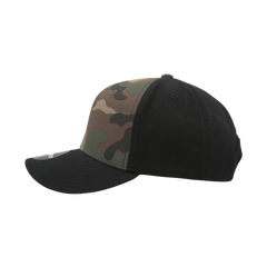 DECKY 1048 6-Panel Mid Profile Structured Camo Cap