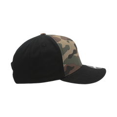 DECKY 1048 6-Panel Mid Profile Structured Camo Cap