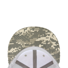 DECKY 1055 6-Panel High Profile Structured Camo Trucker Hat