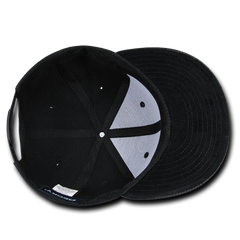Decky 1071 High Profile Structured Vinyl Snapback Cap
