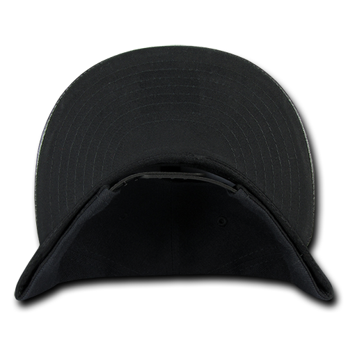 Decky 1071 High Profile Structured Vinyl Snapback Cap
