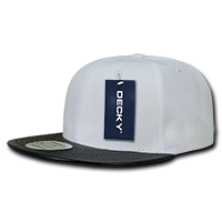 Decky 1071 High Profile Structured Vinyl Snapback Cap