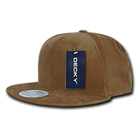 DECKY 1076 6-Panel High Profile Structured Corduroy Snapback Hat
