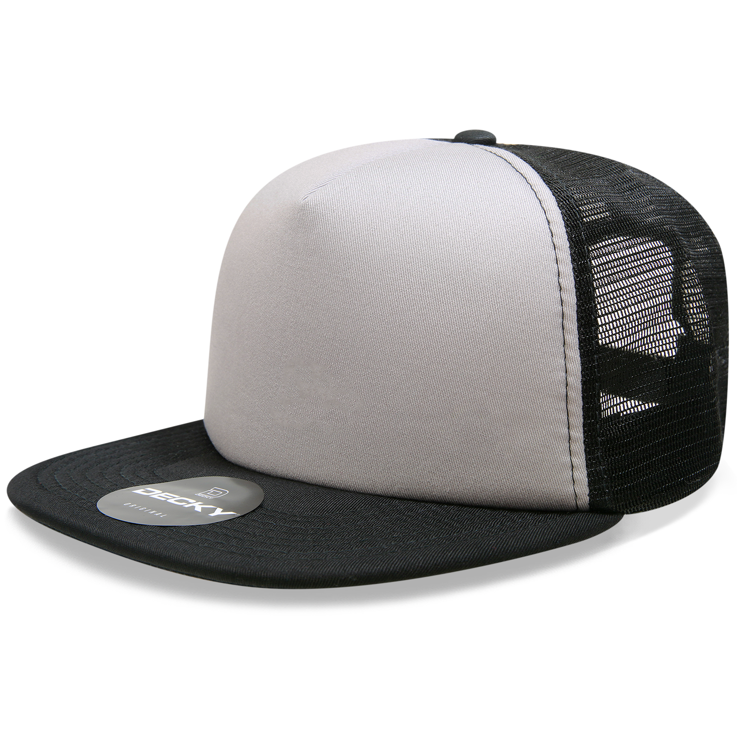 DECKY 1080 5-Panel High Profile Structured Foam Trucker Hat
