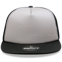 DECKY 1080 5-Panel High Profile Structured Foam Trucker Hat