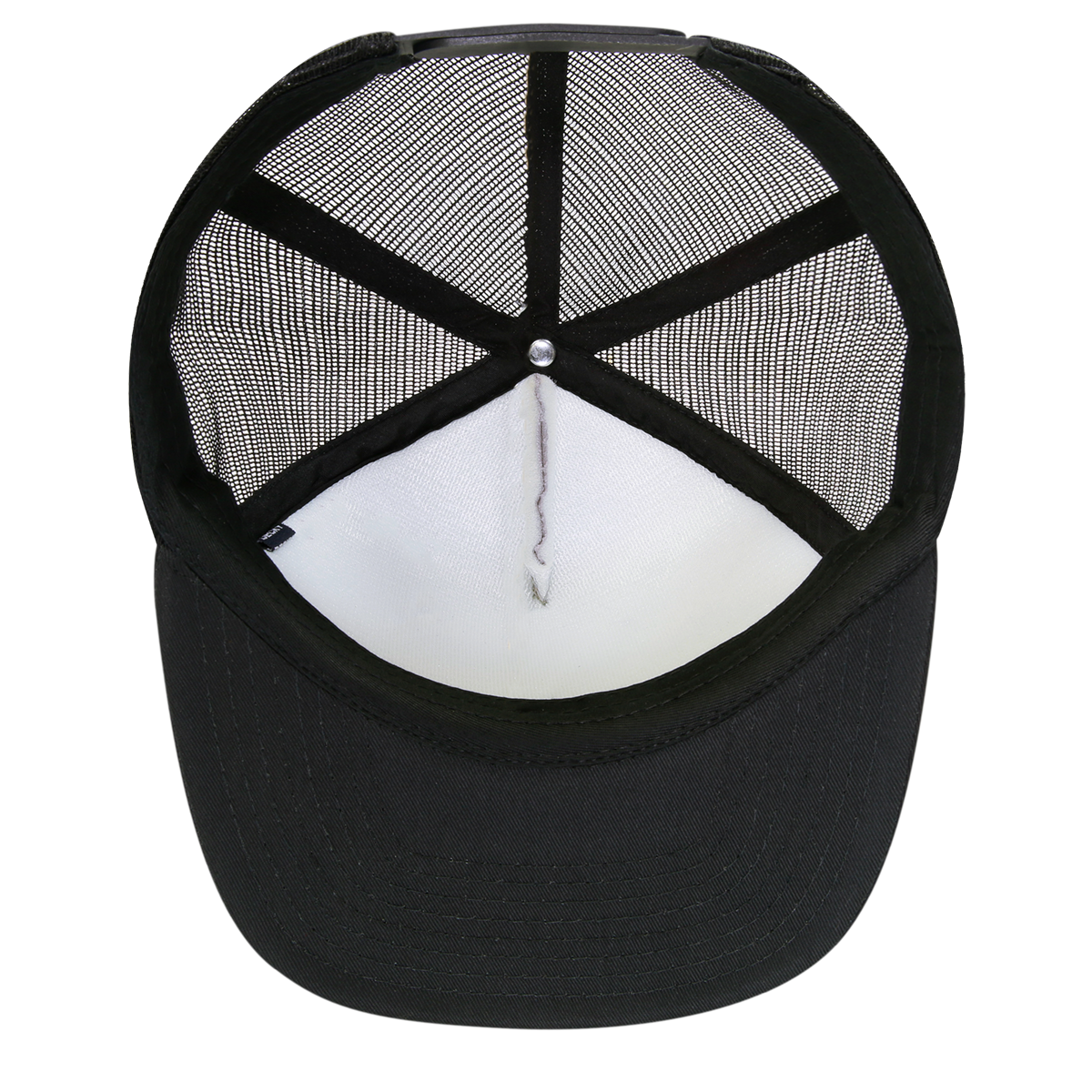 DECKY 1080 5-Panel High Profile Structured Foam Trucker Hat