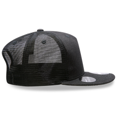 DECKY 1082 5-Panel High Profile Structured Denim Trucker Hat