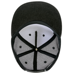 DECKY 1082 5-Panel High Profile Structured Denim Trucker Hat