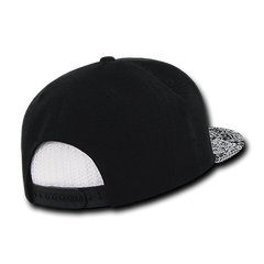 DECKY 1093 6-Panel High Profile Structured Bandanna Bill Snapback Hat