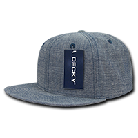DECKY 1094 6-Panel High Profile Structured Denim Snapback