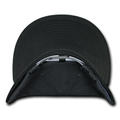 DECKY 1096 6 Panel High Profile Structured Patch Snapback Cap