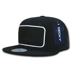 DECKY 1096 6 Panel High Profile Structured Patch Snapback Cap