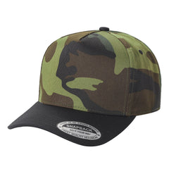 WAYCAP TC 5-Panel Snapback Hat TAN/BLK
