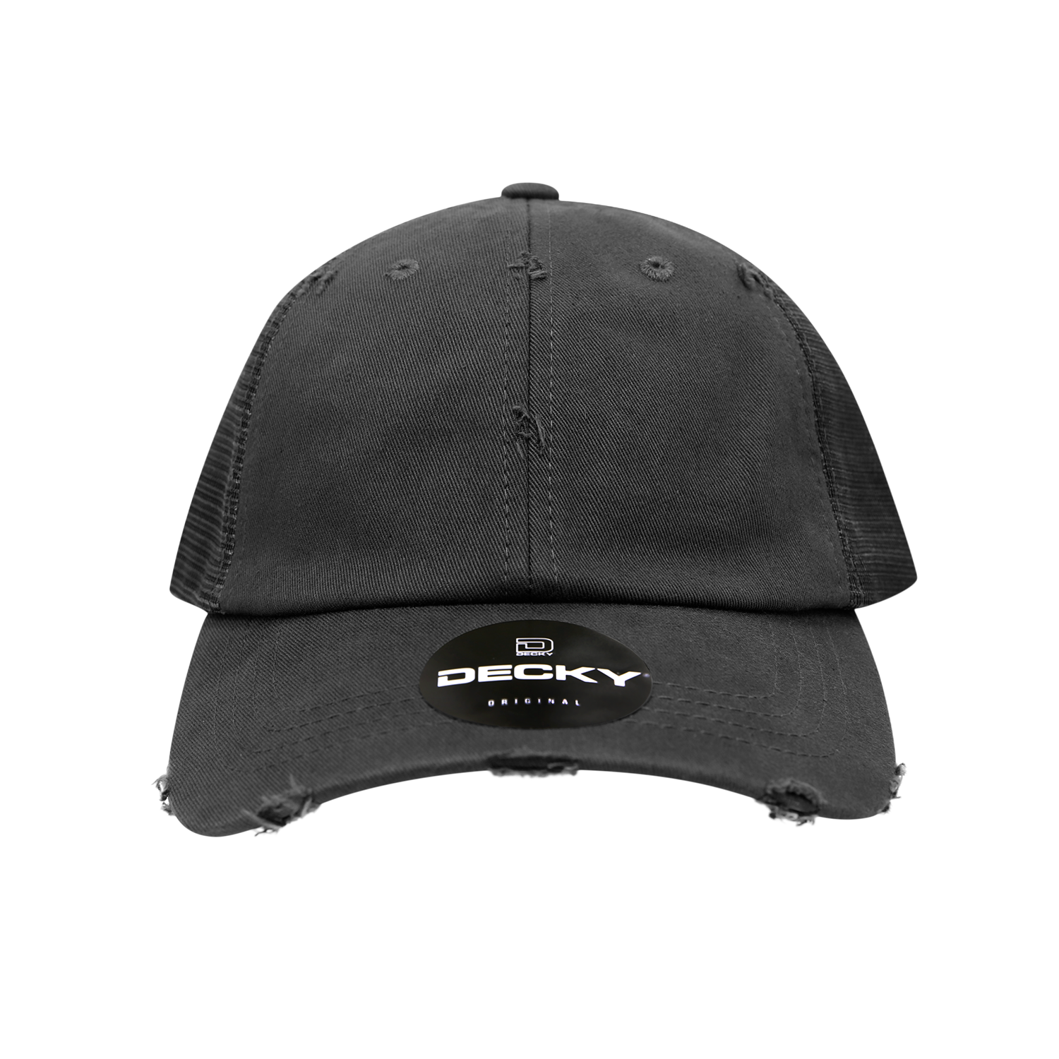 DECKY 110 6-Panel Low Profile Relaxed Vintage Trucker Hat
