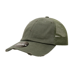DECKY 110 6-Panel Low Profile Relaxed Vintage Trucker Hat