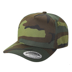 WAYCAP TC 5-Panel Snapback Hat TAN/BLK
