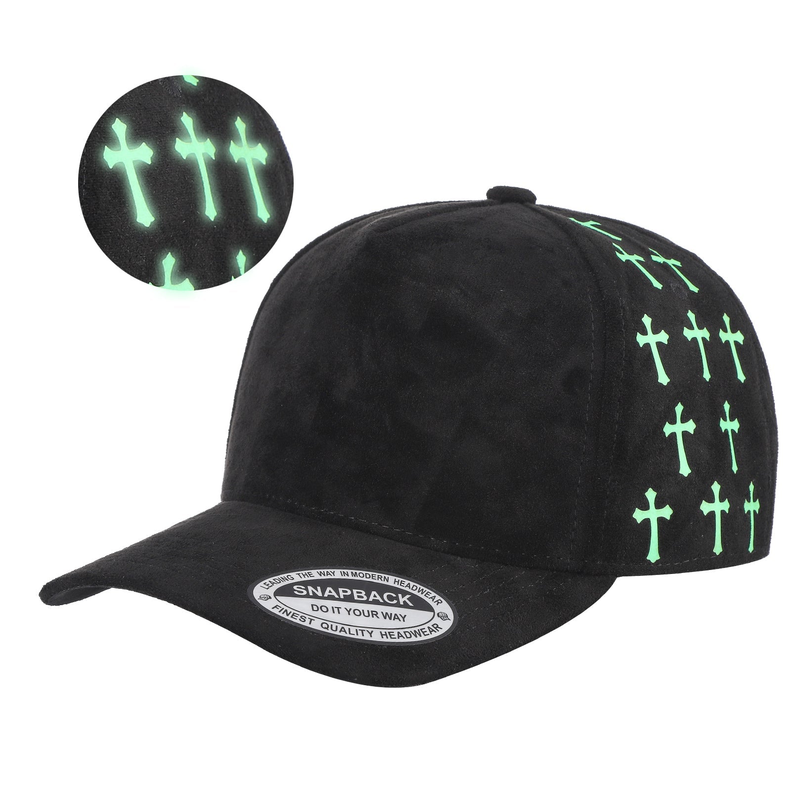 5SSTG - 5 Panel Suede Satin Gilding