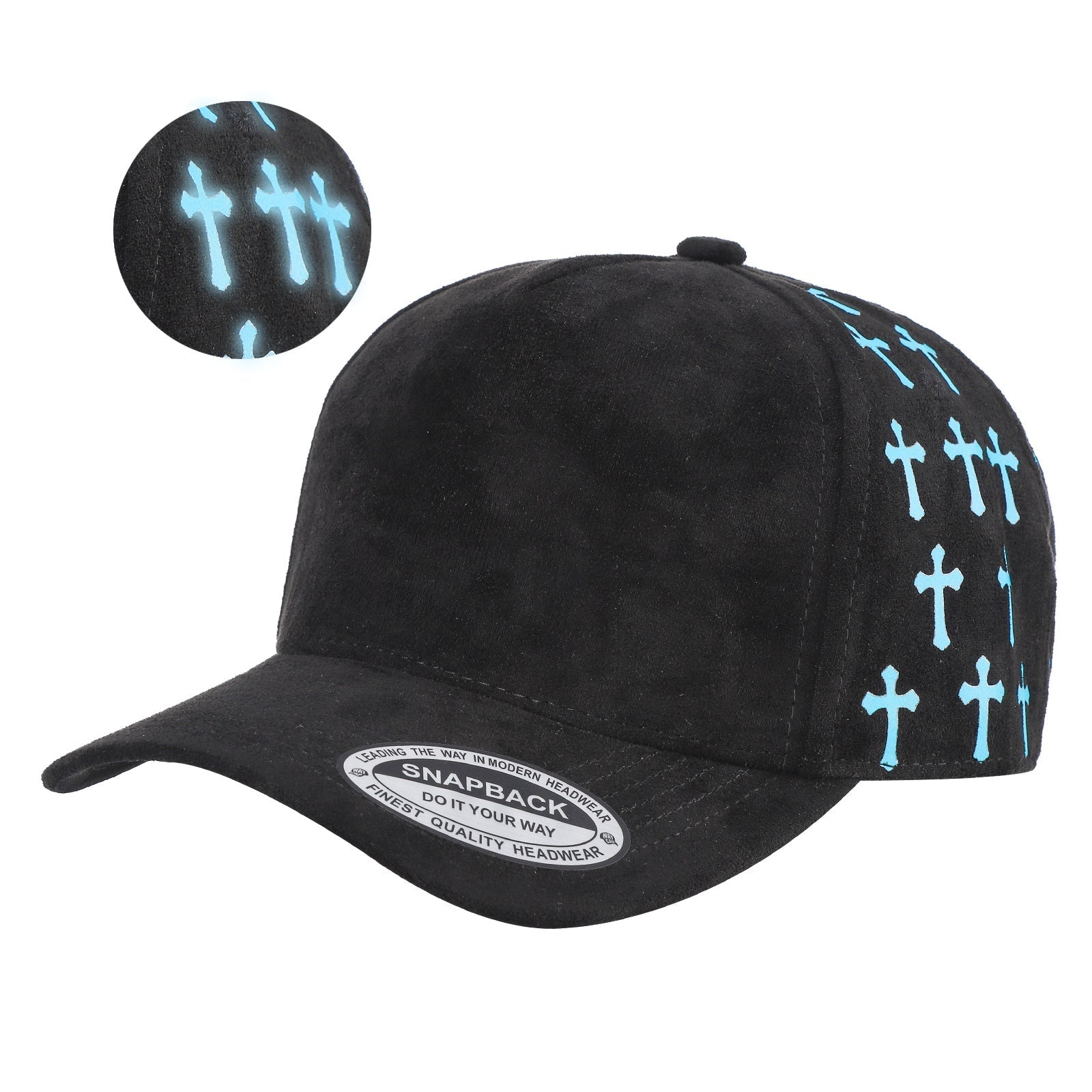 5SSTG - 5 Panel Suede Satin Gilding