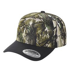 WAYCAP TC 5-Panel Snapback Hat TAN/BLK