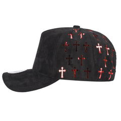 5SSTG - 5 Panel Suede Satin Gilding