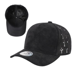 5SSTG - 5 Panel Suede Satin Gilding