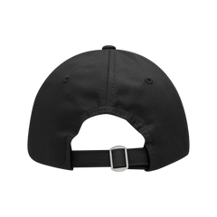 DECKY 200 Relaxed Flat Bill Cotton Cap | 200-BLK