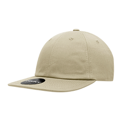 DECKY 200 Relaxed Flat Bill Cotton Cap