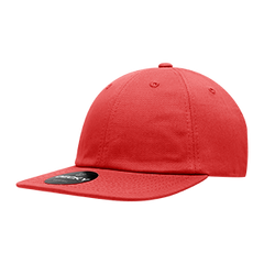 DECKY 200 Relaxed Flat Bill Cotton Cap