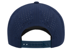 Flex Fit House YP Classics 5-Panel Snapback Cap with Perforations and Braided Rope