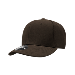 DECKY CLASSIC 206 6-Panel Low Profile Structured Cap | 206-BLK