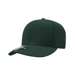 DECKY CLASSIC 206 6-Panel Low Profile Structured Cap | 206-BLK