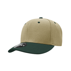 DECKY CLASSIC 206 6-Panel Low Profile Structured Cap | 206-BLK