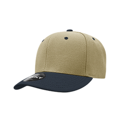 DECKY CLASSIC 206 6-Panel Low Profile Structured Cap | 206-BLK