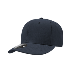 DECKY CLASSIC 206 6-Panel Low Profile Structured Cap | 206-BLK