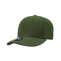 DECKY CLASSIC 206 6-Panel Low Profile Structured Cap | 206-BLK