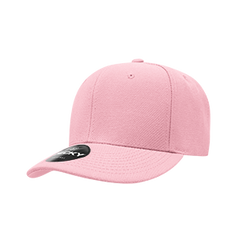 DECKY CLASSIC 206 6-Panel Low Profile Structured Cap | 206-BLK