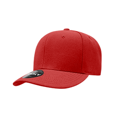 DECKY CLASSIC 206 6-Panel Low Profile Structured Cap | 206-BLK