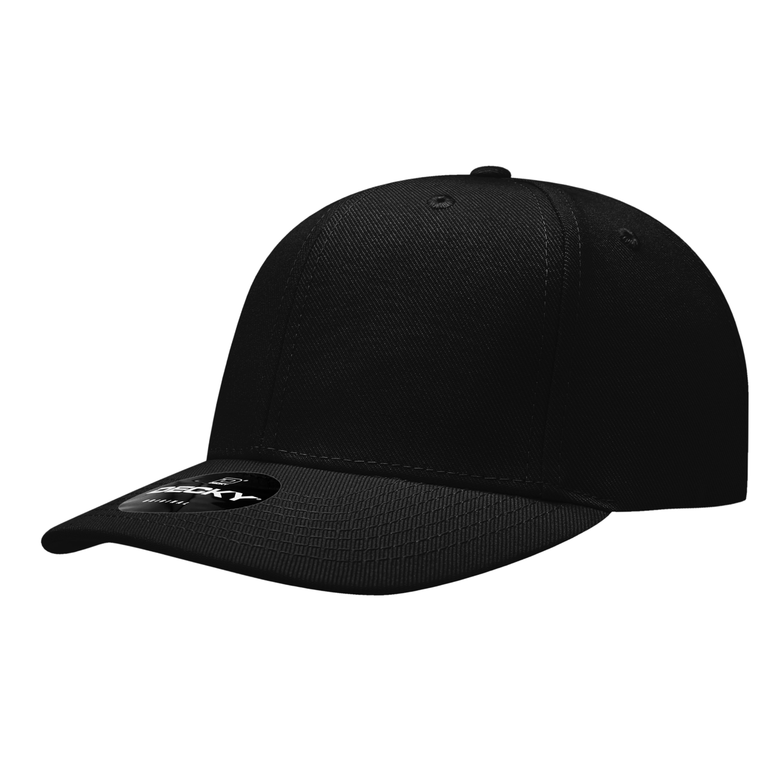 Decky Classic 207 6-Panel Mid Profile Structured Cap, Hook & Loop | 207