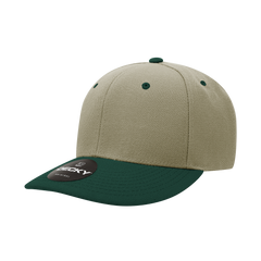 Decky Classic 207 6-Panel Mid Profile Structured Cap, Hook & Loop | 207