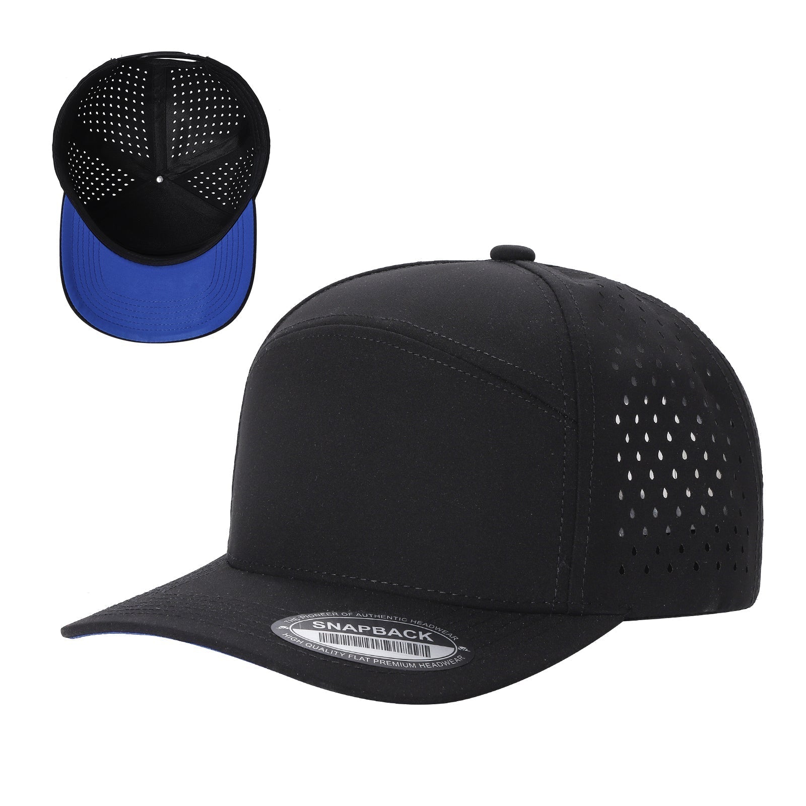6WP - 6 Panel Laser Vented Hat