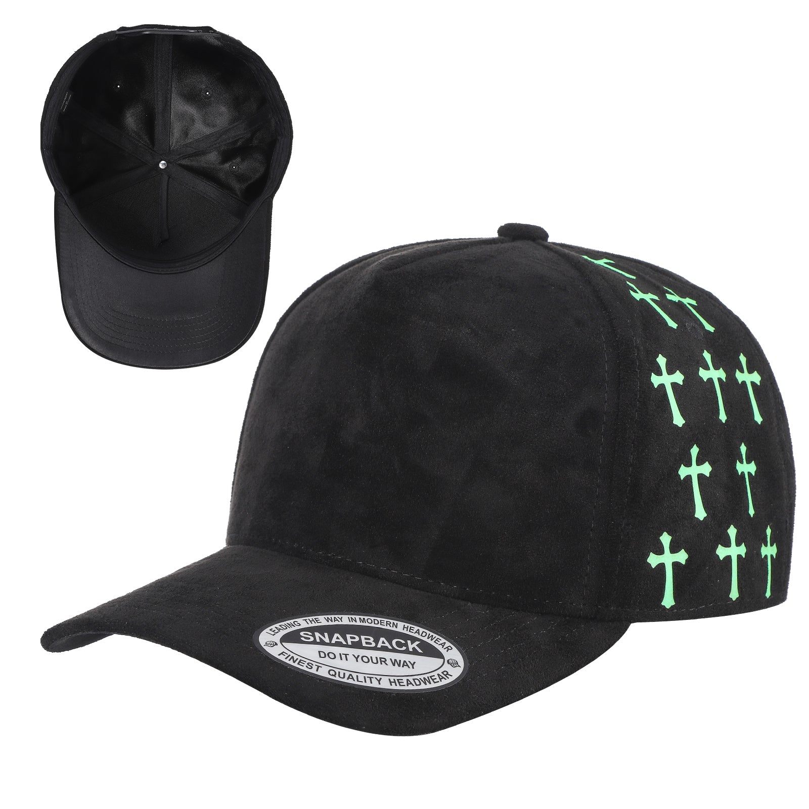 5SSTG - 5 Panel Suede Satin Gilding